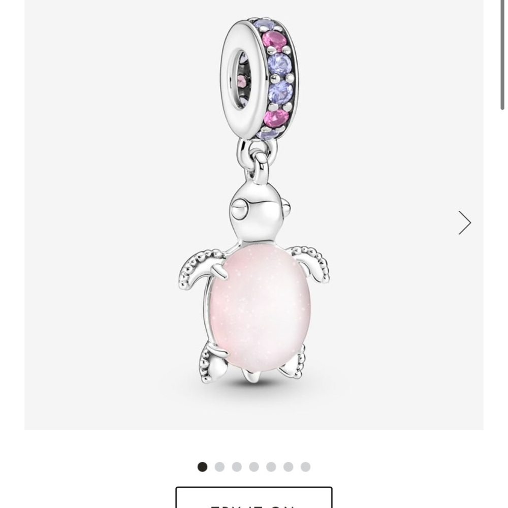 Brand new Pandora turtle charm